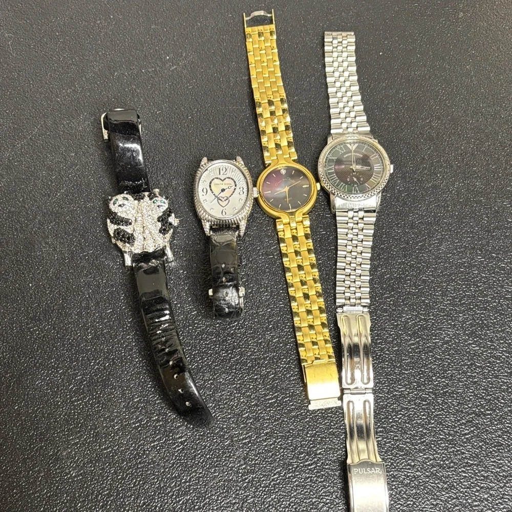 Bundle BROKEN Watch Men’s Women’s Need Repair Project Leather Stainless variety